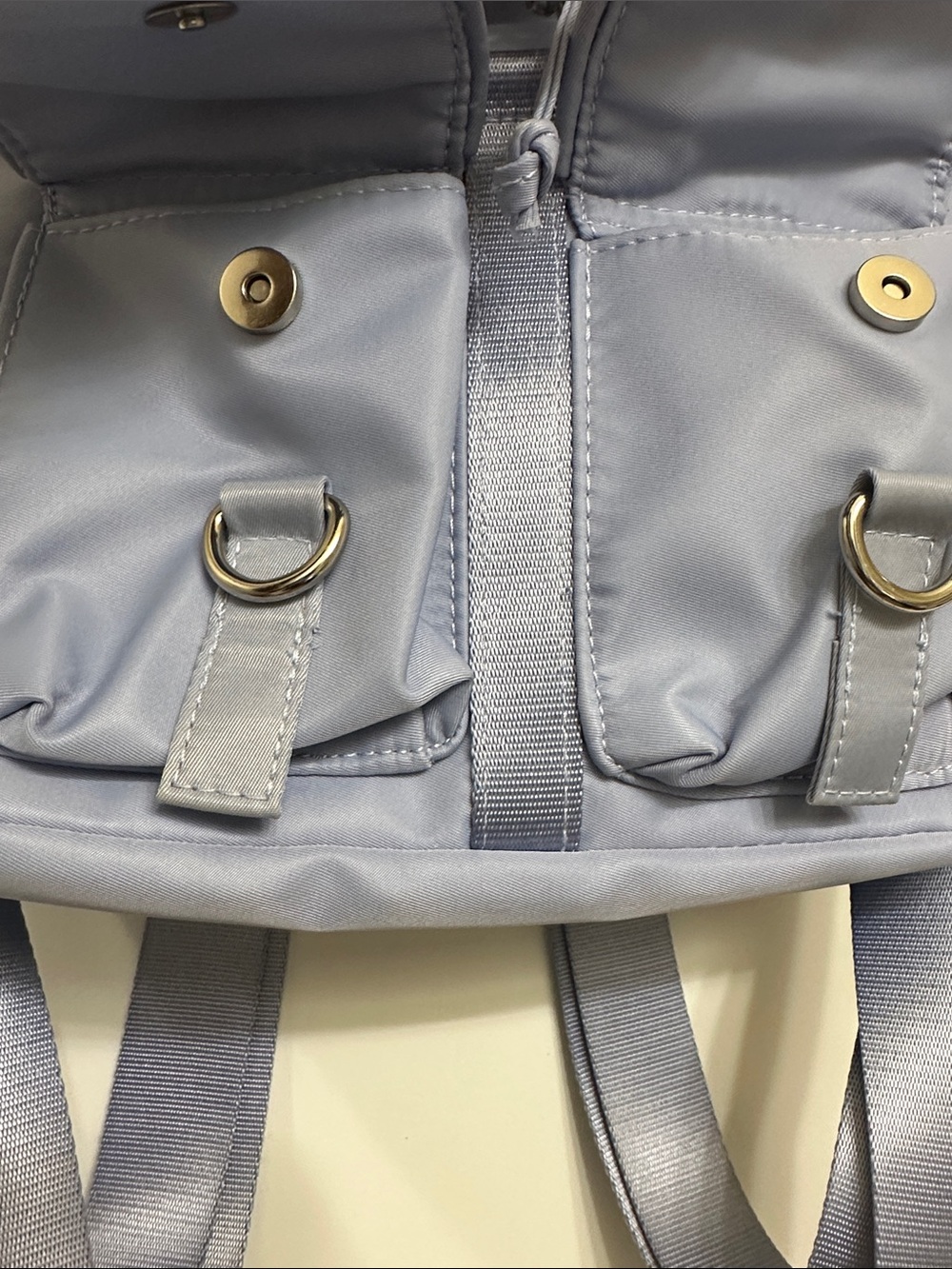 Wild Fable LightLavender Blue Nylon Backpack - Picture 3 of 11
